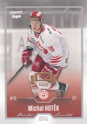 HOTĚK Michal GOAL Cards 2022/2023 č. 136 Expo Silver /3