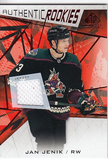 JENÍK Jan UD SP Game Used 2021/2022 č. 148 Rookie Jersey