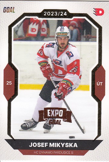 MIKYSKA Josef GOAL Cards 2023/2024 č. 180 EXPO Bronze /6