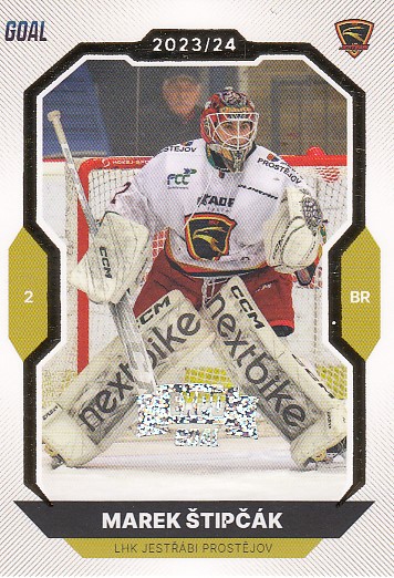 ŠTIPČÁK Marek GOAL Cards 2023/2024 č. 43 EXPO Perleť /6