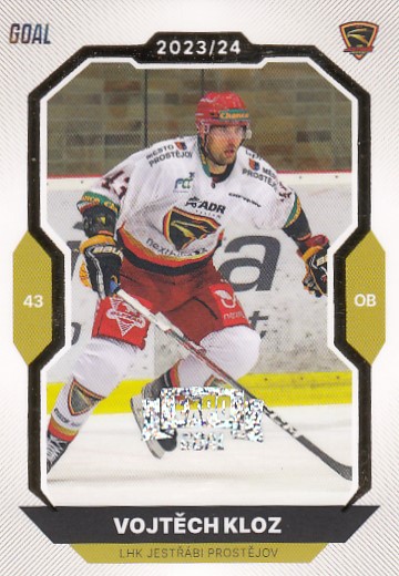 KLOZ Vojtěch GOAL Cards 2023/2024 č. 48 EXPO Perleť /6