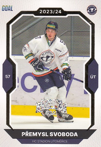SVOBODA Přemysl GOAL Cards 2023/2024 č. 83 EXPO Perleť /6