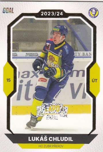 CHLUDIL Lukáš GOAL Cards 2023/2024 č. 110 EXPO Perleť /6