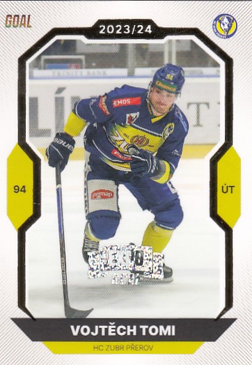 TOMI Vojtěch GOAL Cards 2023/2024 č. 112 EXPO Perleť /6