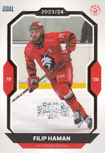 HAMAN Filip GOAL Cards 2023/2024 č. 115 EXPO Perleť /6