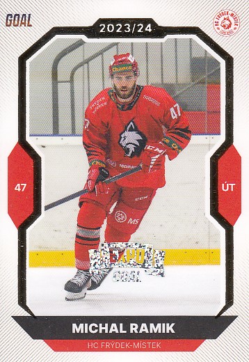 RAMIK Michal GOAL Cards 2023/2024 č. 123 EXPO Perleť /6