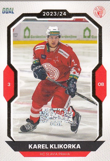 KLIKORKA Karel GOAL Cards 2023/2024 č. 129 EXPO Perleť /6