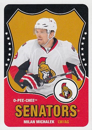 MICHÁLEK Milan O-Pee-Chee 2010/2011 č. 150 Retro Blank Back