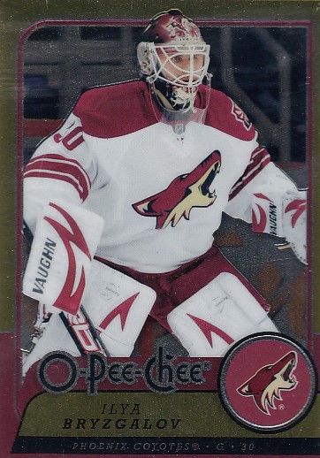BRYZGALOV Ilya O-Pee-Chee 2008/2009 č. 243 Metal