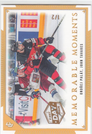 PALÁT Ondřej TAVARES John LC Memorable Moments MO-37 1st Day Issue 1/2