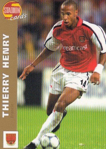 HENRY Thierry STADION Cards č. 9