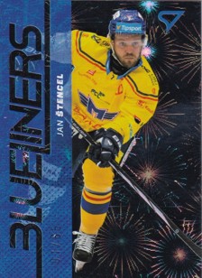 ŠTENCEL Jan SPORTZOO 2024/2025 Blueliners BL-17 Holo Ice /85