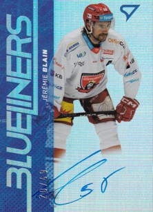 BLAIN Jérémie SPORTZOO 2024/2025 Blueliners BLS-JB Auto /49
