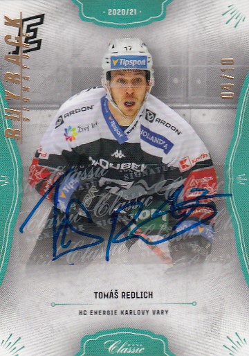 REDLICH Tomáš OFS 2020/2021 č. 165 Blue Buyback Signature /10