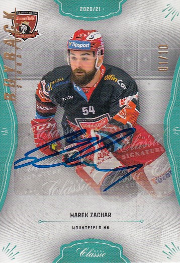 ZACHAR Marek OFS 2020/2021 č. 327 Blue Buyback Signature /10