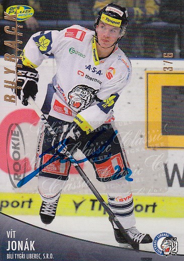 JONÁK Vít OFS 2012/2013 č. 436 Buyback Signature /6