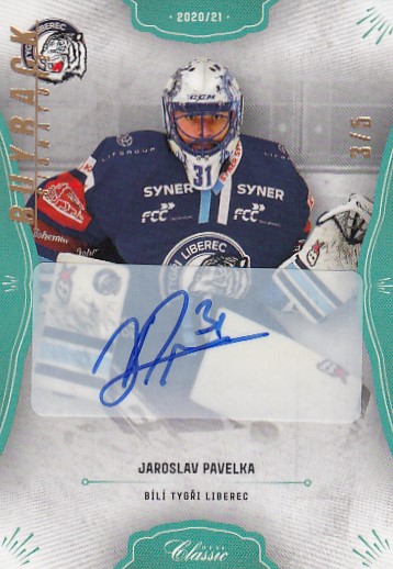 PAVELKA Jaroslav OFS 2020/2021 č. 26 Blue Buyback Signature /5