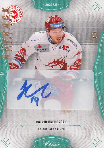 HREHORČÁK Patrik OFS 2020/2021 č. 6 Blue Buyback Signature /5