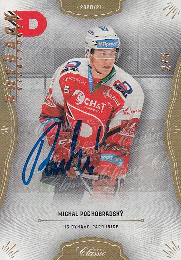 POCHOBRADSKÝ Michal OFS 2020/2021 č. 396 Buyback Signature /5