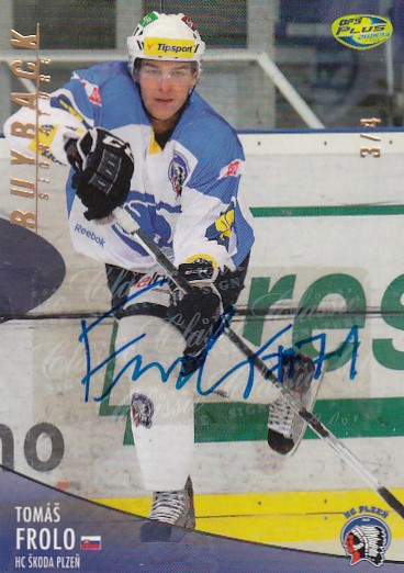 FROLO Tomáš OFS 2012/2013 č. 47 Buyback Signature /4