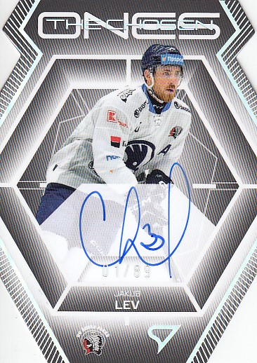 LEV Jakub SPORTZOO 2024/2025 The Chosen Ones COS-JL Die Cut Auto /89
