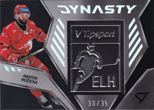 RŮŽIČKA Martin SPORTZOO 2024/2025 Dynasty DY-03 Silver LOGO /35