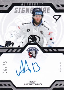 MEREZHKO Igor SPORTZOO 2024/2025 Authentic Signature SL2-IM /75