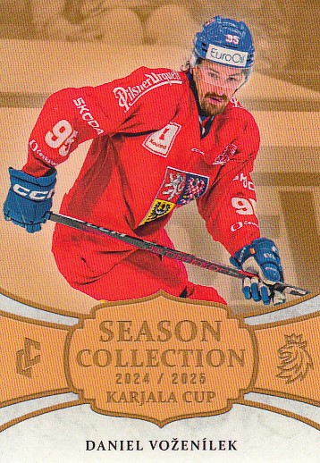 VOŽENÍLEK Daniel LC Season Collection 2024/2025 Karjala Cup KC-22 Gold