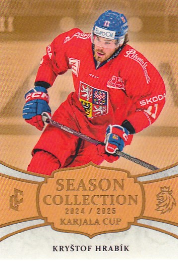 HRABÍK Kryštof LC Season Collection 2024/2025 Karjala Cup KC-23 Gold