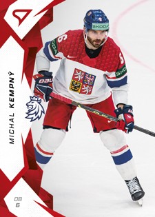 KEMPNÝ Michal SportZoo Hokejové Česko 2025 č. 15 Red