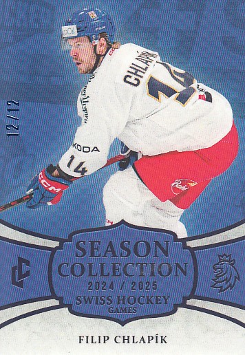 CHLAPÍK Filip LC Season Collection 2024/2025 Swiss Hockey Games SHG-13 Blue /12