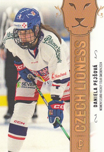 PEJŠOVÁ Daniela LC Season Collection 2024/2025 Czech Lioness WEHT-06 Gold