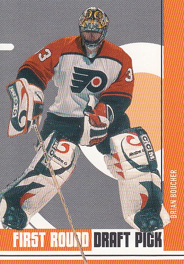 BOUCHER Brian BAP First Edition 2002/2003 č. 415 Retail First Round Draft Pick