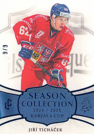 TICHÁČEK Jiří LC Season Collection 2024/2025 Karjala Cup KC-08 Collectors Blue /9
