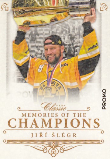 ŠLÉGR Jiří Memories of the Champions MOC-08 PROMO Gold Dotted