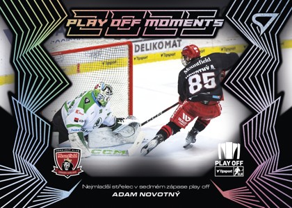 NOVOTNÝ Adam SPORTZOO 2024/2025 Play Off Moments PM-14