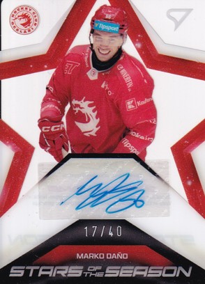 DAŇO Marko SPORTZOO 2024/2025 Stars of the Season SS-MD Auto /40