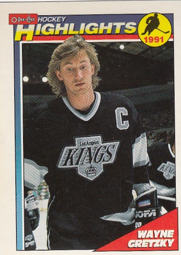 GRETZKY Wayne O-Pee-Chee 1991/1992 č. 524 HL