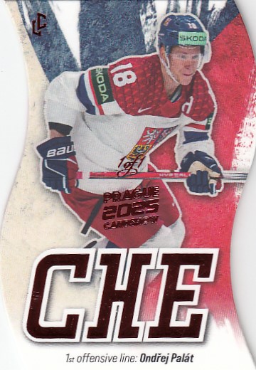 PALÁT Ondřej LC Season Collection 2024/2025 Chemistry CH-O-1A Red Cardshow 2025 1of1