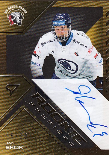SKOK Jan SPORTZOO 2024/2025 Rookie Premiere Signature RPS-JS /39