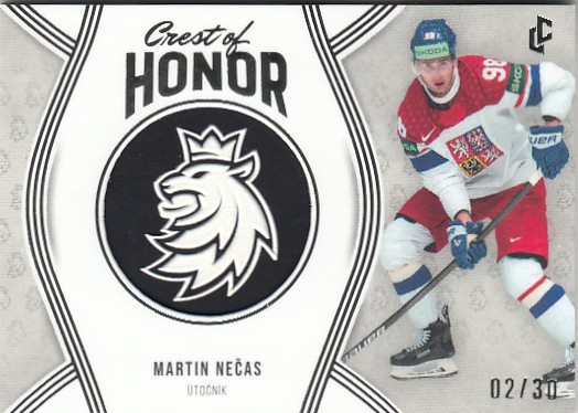 NEČAS Martin LC Season Collection 2024/2025 Crest of Honor COH-21 Platinum /30