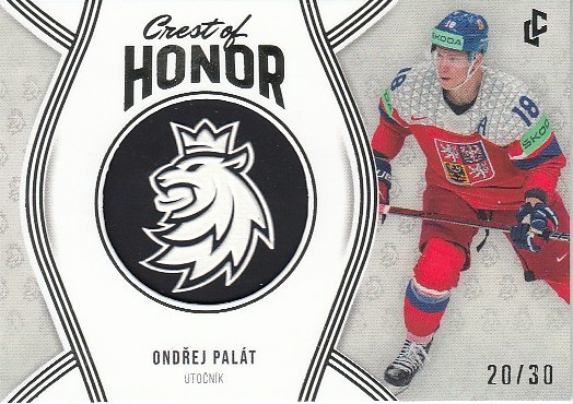 PALÁT Ondřej LC Season Collection 2024/2025 Crest of Honor COH-25 Platinum /30