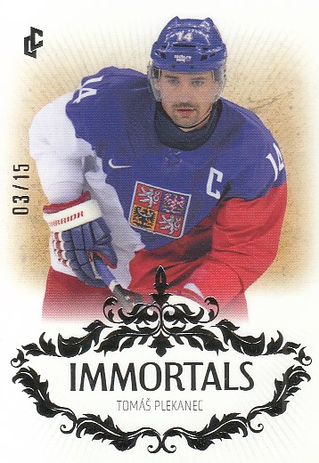 PLEKANEC Tomáš LC Season Collection 2024/2025 Immortals IM-38 Platinum /15