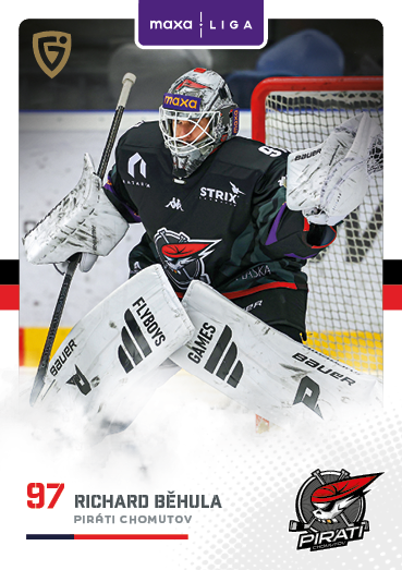 BĚHULA Richard GOAL cards 2025/2026 CHOM-02