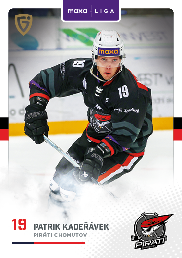 KADEŘÁVEK Patrik GOAL cards 2025/2026 CHOM-03