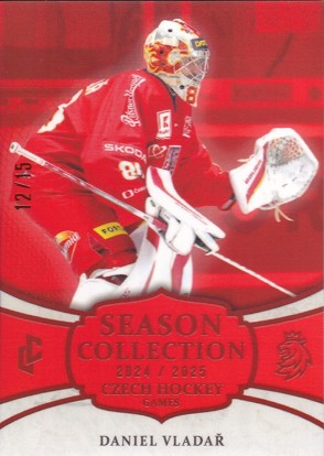 VLADAŘ Daniel LC Season Collection 2024/2025 Czech Hockey Games CHG-31 Red /15
