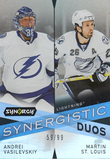 VASILEVSKIY Andrei ST. LOUIS Martin  UD Synergy 2022/2023 Synergistic Duos SD-15 /99