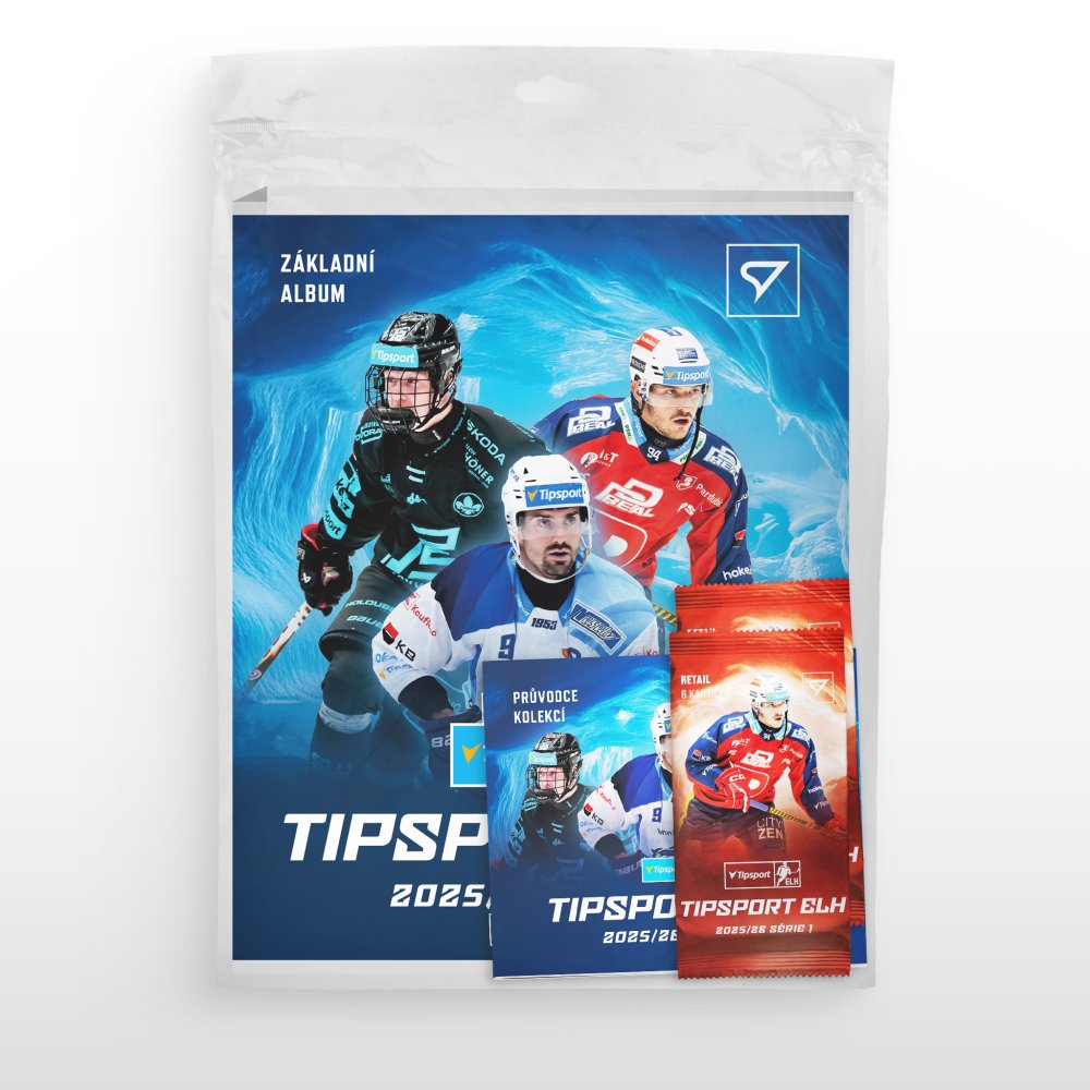 ALBUM SportZOO Tipsport ELH 2025/2026 I. série STARTER PACK