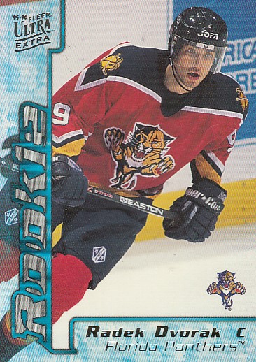 DVOŘÁK Radek Fleer Ultra Extra 1995/1996 č. 338 Rookie