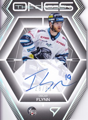 FLYNN Oscar SPORTZOO 2024/2025 The Chosen Ones COS-OF Die Cut Auto /89